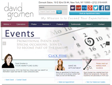 Tablet Screenshot of davidgroshen.com